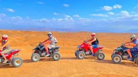 Adventure activities in agafay desert