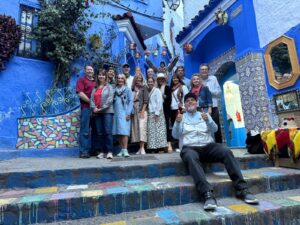 6 Day Tour From Tangier,Tangier city tour – “Panoramic view of Tangier medina and Kasbah Museum, Morocco.” Cap Spartel – “Scenic Atlantic and Mediterranean meeting point at Cap Spartel, Morocco.” Asilah coastline – “White-washed streets and colorful murals in Asilah, Morocco.” Tetouan medina – “Historic Andalusian medina and artisan workshops in Tetouan, Morocco.” Akchour Waterfalls – “Turquoise pools and hiking trails at Akchour Waterfalls in the Rif Mountains.” Chefchaouen streets – “Iconic blue-painted streets of Chefchaouen, the Blue City of Morocco.” Ras El Ma waterfall – “Scenic waterfall and mountain views near Chefchaouen, Morocco.”