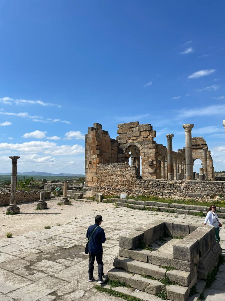 10 Days Morocco Tours,Family walking through the vibrant medina of Marrakech on a 10-day Morocco itinerary from Casablanca. Camel trekking adventure at Erg Chebbi dunes during a 10 days desert tour in Morocco. Children enjoying the scenic High Atlas Mountains on a Casablanca 10 days itinerary. Family exploring the historic streets of Fes and Rabat on a 10 day in Morocco journey. Relaxing in the coastal town of Essaouira during a 10-day family tour in Morocco. Tourists admiring the blue streets of Chefchaouen on a 10 days Morocco itinerary from Casablanca. Overnight desert camp experience under the stars during a 10 days desert tour in Morocco.