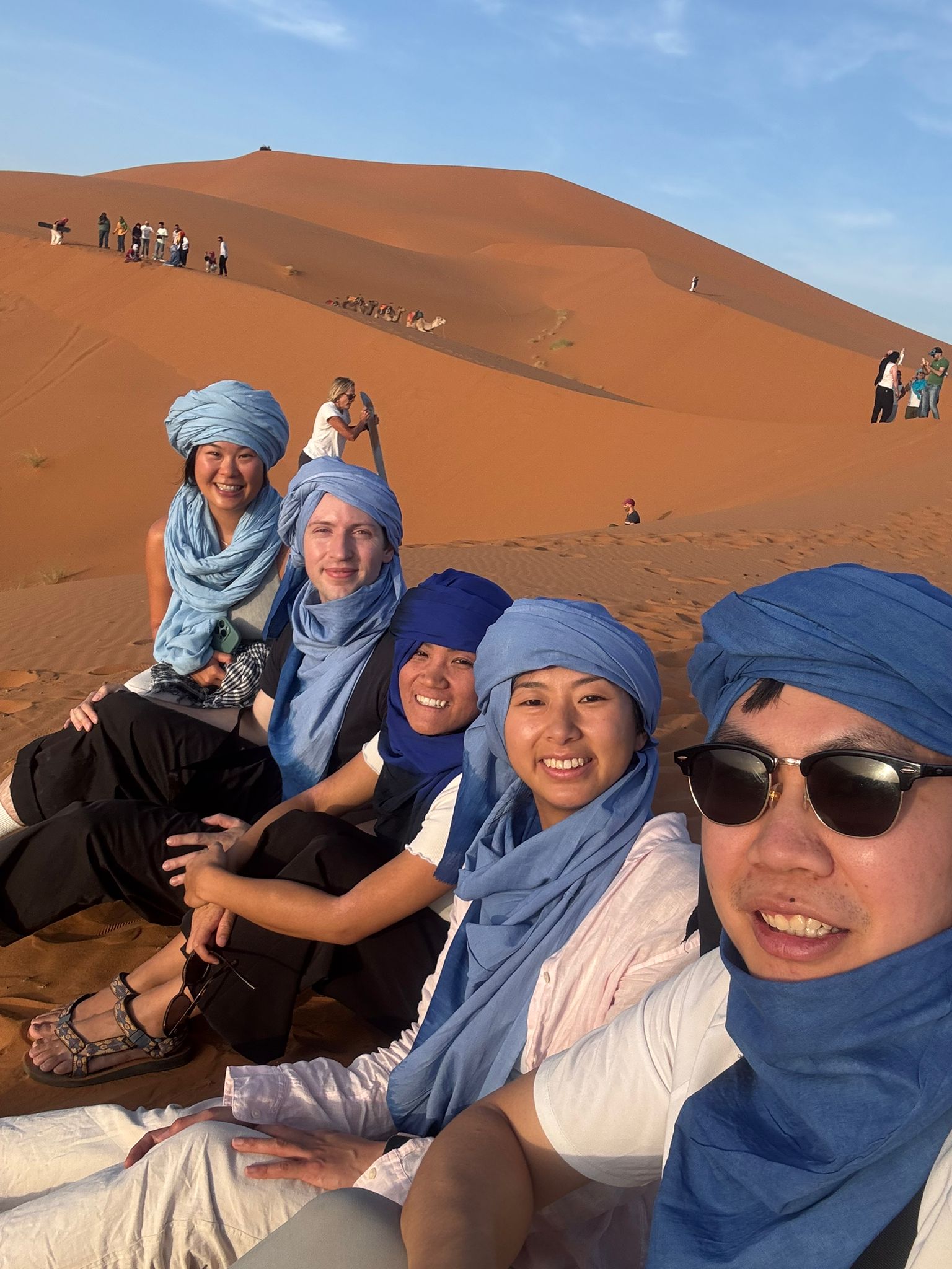 4D3N Marrakech Desert Trip Merzouga/camel-trek-erg-chebbi-merzouga.